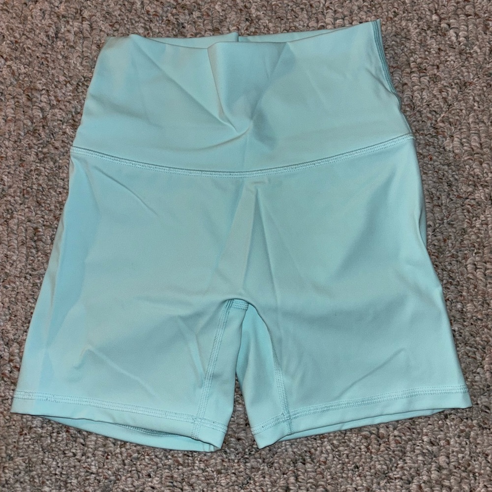 Offline by Aerie Teal Bikershorts